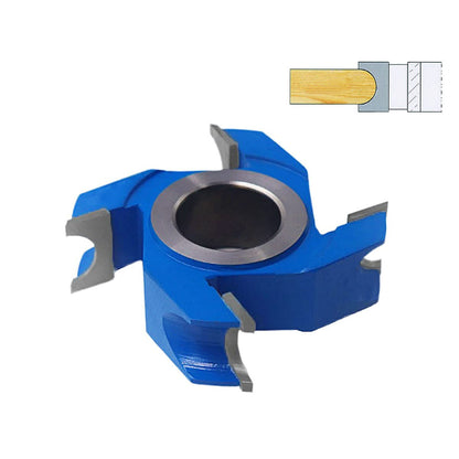 CO-CUTTNER Half Round Shaper Cutters 4-Wing Carbide Tipped, Customizable Radius from 1/8" to 1 inch with Bore 3/4" 1" 1-1/4" Heavy-Duty Woodworking - WoodArtSupply