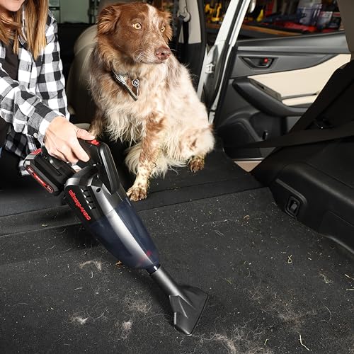 Shop-Vac 5430087 Handheld Vacuum, Cordless Rechargeable Lithium 20V, Lightweight Design, Ideal for Quick Cleanups in Home, Garage, and Vehicle Shop-Vac