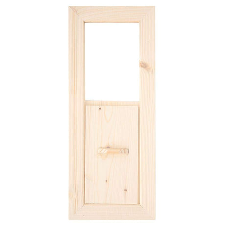 Junluck Air Vent Grille, Hemlock Room Sauna Room Air Ventilation Panel Steam Room Air Vent Grille Sauna Equipment Accessories, Adjustable Air Gap, Wear-Resistant Junluck