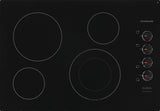 Frigidaire FFEC3025UB 30 Inch Electric Smoothtop Style Cooktop with 4 Elements in Black Frigidaire
