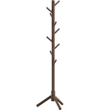Simple Houseware Wooden Coat Rack Stand Garment Tree Rack, Walnut Simple Houseware