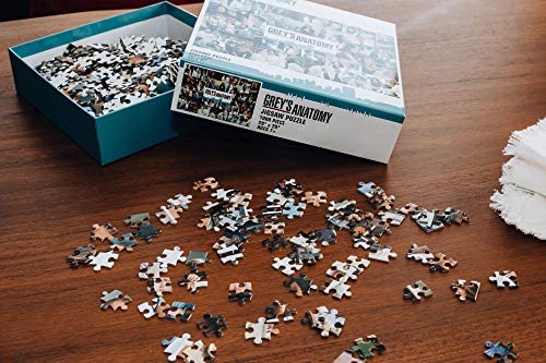 Grey's Anatomy Collage 1000 Piece Jigsaw Puzzle for Adults | Educational Toy Gifts | Challenging Interactive Brain Teaser for Family Game Night | 28 x 20 Inches Toynk