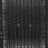 Flash Furniture 3-Piece Patio Dining Set with Round Glass Metal Table and 2 Stackable Rattan Chairs, Indoor/Outdoor Bistro Table and Chairs Set, Gray Flash Furniture