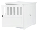 TRIXIE Pet Home End Table, Indoor, White S TRIXIE