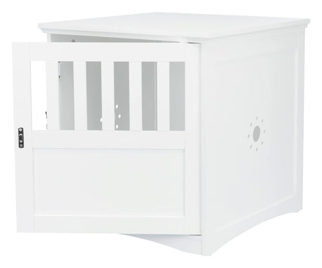 TRIXIE Pet Home End Table, Indoor, White S TRIXIE