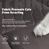 Large High Back Office Chair with Flip Arms- Executive Desk Chair with Locking Wheels, Adjustable Lumbar Support, Ergonomic Breathable Fabric Computer Chair Prevents Cats Scratching Xiuyu