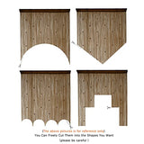 YaoYue Beaded Curtain Door String Curtains for Doorway Tassels Beads Hanging Fringe Hippie Room Divider Window Hallway Entrance Wall Closet Bedroom Privacy Decor (39×79in/100×200cm, Coffee) YaoYue