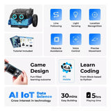 Makeblock mBot2 Coding Robot for Kids, AI Learning Support Scratch & Python Programming, Robotics Kit for Kids Ages 8-12 and up, Building STEM Robot Toys Gifts for Boys Girls Makeblock