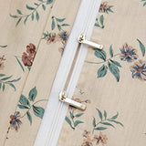 Jane yre Duvet Cover Queen Floral, Brushed Microfiber 3 Pieces Bedding Set, Garden Style Vintage Floral Queen Duvet Cover Flower, with Zipper Closure, Luxury Soft Breathable Comfy Jane yre