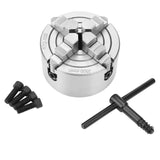 4inch 4 Jaw Lathe Chuck,K72-100 4 Jaw Independent Reversible Jaw,Metal Lathe Chuck,for lathe,Turning Machine Accessories Liccx