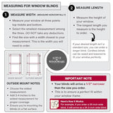 Lotus & Windoware Cordless, 2 Inch Faux Wood Blind, 14" Wide x 84" Long, Window Blinds, Blinds & Shades, Blinds for Indoor Windows, Smooth, Bright White - 14" x 84",Bright White LOTUS & WINDOWARE