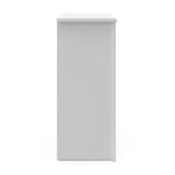 Storkcraft Crescent 4 Drawer Chest (White) – GREENGUARD Gold Certified, Dresser For Nursery, 4 Drawer Dresser, Kids Dresser, Nursery Dresser Drawer Organizer, Chest of Drawers Storkcraft