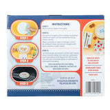 Tulip Food Safe Plate Set Bake at Home Ceramic Painting Kit, 4 fl oz, White Tulip