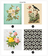 Brain Games - Sticker by Number - Vintage: Flowers (28 Images to Sticker) WoodArtSupply