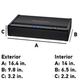 SentrySafe Gun Safe with Digital Keypad Lock, Pistol Safe with Capacity for Two Handguns, Firearm Storage with Bolt Down Kit for Home, Car, QAP2E SentrySafe
