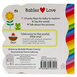 Babies Love Colors - A First Lift-a-Flap Board Book for Babies and Toddlers Learning about Colors Cottage Door Press