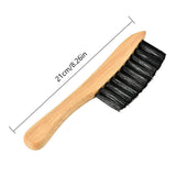 Tiekerbilir Billiards Pool Table and Rail Brush Set, Billiards Pool Snooker Accessories, Billiard Pool Table Nylon Bristle Brush 9" Natural Wood Handle Tiekerbilir