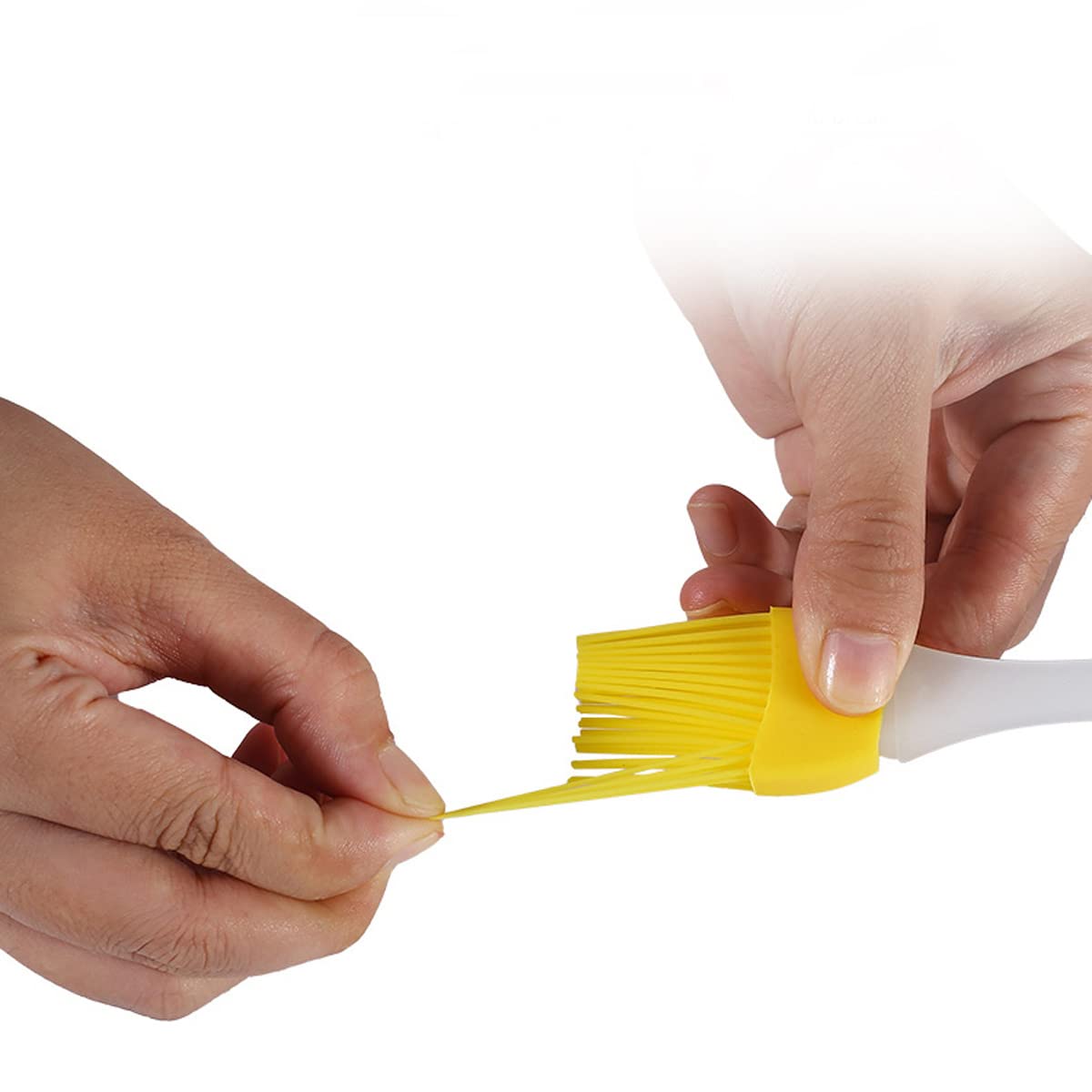 Basting Brush, Basting Brushes Grill Kitchen Silicone Pastry Cooking Brushs & BBQ Basting Brush, Varying Bright Color - Best Kitchen Gadget (Oil Brush 4 Pack) BINHAI