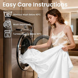 Love's cabin Full Size Satin Sheet Sets - 4 Piece White Silky Satin Sheet Set Full with Deep Pocket, Luxury Silk Feel Satin Bed Sheets Full Bedding Set (1 Flat Sheet,1 Fitted Sheet,2 Pillow Cases) Love's cabin