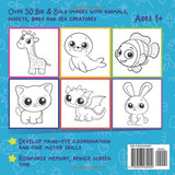 TODDLER COLORING BOOK: Over 50 Big & Bold IMAGES WITH ANIMALS, INSECTS, BIRDS AND SEA CREATURES. AGES 1+ Majosta
