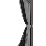 Outsunny 10' x 12' Hardtop Gazebo with Curtains and Netting, Permanent Pavilion Metal Double Roof Gazebo Canopy with Aluminum Frame and Hooks, for Garden, Patio, Backyard, Gray Outsunny