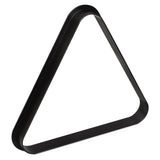 OKKO Billiard Pool Table Plastic 8 Ball Triangle Rack Black for Standard 2 ¼” Pool Balls OKKO