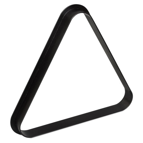 OKKO Billiard Pool Table Plastic 8 Ball Triangle Rack Black for Standard 2 ¼” Pool Balls OKKO