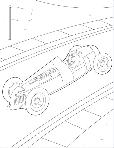 Coloring Book for Kids: Cool Cars & Trucks