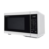 SHARP SMC1161KW Oven with Removable 12.4" Carousel Turntable, Cubic Feet, 1000 Watt Countertop Microwave, 1.1 CuFt, White Sharp