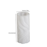 2 Pcs Silicone Wave Spiral Candle Mold - Silicone Resin Casting Molds for Candle & Resin & Soap Craft Supplies EVERELAM