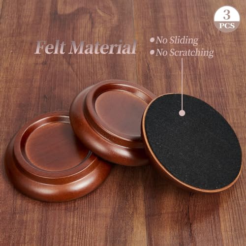 Piano Caster Cups Grand Piano Caster Cups Wood coasters Cups Piano Caster Pads for Grand Piano - WoodArtSupply