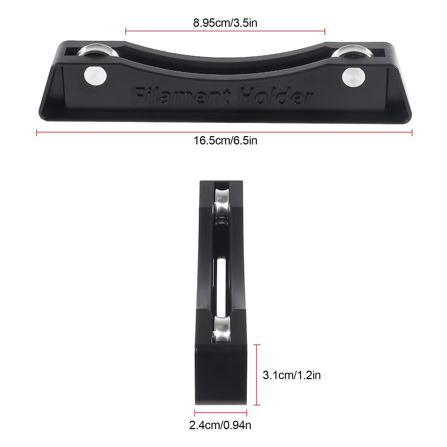 1 Pair 3D Printer Filament Spool Holder Filament Spool Holders Universal Spools for 3D Printing Materials - WoodArtSupply