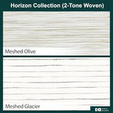 CHICOLOGY Room Divider, Vertical Blinds, Door Blinds,Sliding Door Blinds, Temporary Wall, Closet Curtain, Room Door,Panel Track Blinds Meshed Glacier, W:46-86 x H:Up-to 96 inches CHICOLOGY