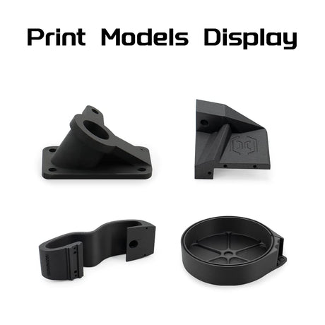 R QIDI TECHNOLOGY PA12-CF Nylon Filament 1.75 Black, Carbon Fiber Nylon Filament 1.75mm 1Kg Spool 3D Printer Filament, High Strength, High Precision, No Warpage, Low Moisture Sensitivity R QIDI TECHNOLOGY