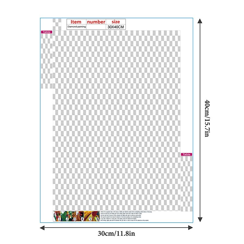 VOAA 5D Square Diamond Art Kits for Adults, DIY Anime Castle Princess Diamond Painting Landscape by Number Full Drill,Square Drill, Mosaic Gems Art for Home Office Wall Decor, 16"x12" VOAA