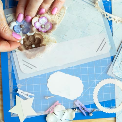 Alipis 10pcs Sheets Shrink Film Wrapping Maker Jewelry Crafts Hot Making Shrinking for Shrinkable Art Heat Key Material Supply Handicraft Supply Transparent Bops Alipis