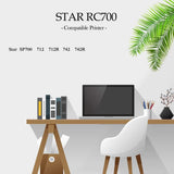 Bigger Compatible Ribbon Replacement for SP700 Printer Ribbon B/R Replacement for Star SP-700BR, RC-700BR, SP-712, SP-742 Ink Ribbon (Black and Red, 12-Pack) Bigger