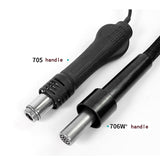 QUICK 706W + Heat Gun Soldering Iron Professional Soldering Kit with Adjustable Airflow Precision Temperature Control and Automatic Cool Air Function soldering station for rework desoldering Tasks SANQIANLI