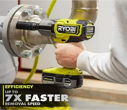 RYOBI - ONE+ HP 18V Brushless Cordless 4-Mode 1/2 in. High Torque Impact Wrench (Tool Only) - PBLIW01B - WoodArtSupply