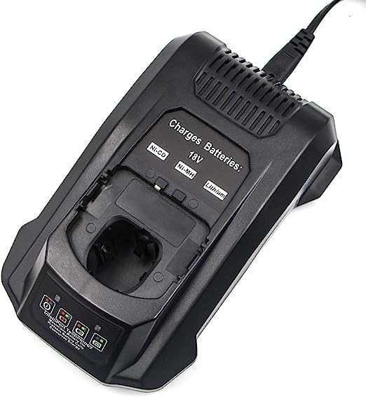 JHYQX 18V Battery Charger P117 P118 Replacement for Ryobi 18V ONE+ Lithium NiMh NiCd Battery P102 P103 P105 P107 P108 P189 P197 P190 P191 JHYQX