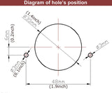 TECHTONGDA Hinge Boring Drill Press Machine Woodworking Wood Electric Pneumatic Hole Puncher 0-2inch Drilling Depth Single Head 48-6 TECHTONGDA