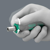 WERA - 05051492001-838 RA S Bitholding Screwdriver with Ratchet functionality, 1/4", 1/4" x 102 mm Wera