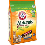 ARM HAMMER Naturals Cat Litter, Multi Cat, 18lb Bag Arm & Hammer