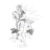 Faber-Castell 5 Piece Quality Water-Soluble Graphite Aquarelle Pencils in a Tin, Including HB, 2B, 4B, 6B and 8B, Grey Faber-Castell