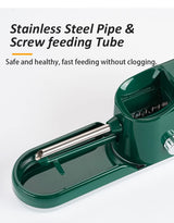 Cigarette Rolling Machine Electric Automatic Injector Tobacco Roller Maker Portable Good for Regular King Size 8mm Tube (Black1) KUGUAN