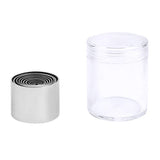 Fireboomoon 12 PCS Hole Hollow Punch Cutter Set with Storage Case,Stainless Steel Round Circle Ring Clay Cutters Ceramics Dotting Baking Indentation Mold Tools for Polymer Clay Pottery Handmade Craft FIREBOOMOON