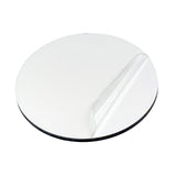 Blank Buttons Sublimation Personalize Name Tag Badge with Pin Back Design 3 inch White 10 Packs Generic