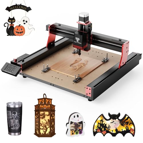 CNC Router Machine TTC450 PRO for Woodworking, Upgraded 3-Axis Milling Machine, GRBL Control CNC Engraving Machine for Wood Acrylic MDF Nylon Carving Cutting - WoodArtSupply