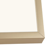 Golden State Art, 7 Pack, One 11x14, Two 8x10, and Four 5x7 Pictures. Aluminum Photos Frame for Wall or Tabletop Display (Gold) Golden State Art