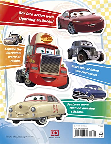 Ultimate Sticker Book: Disney Pixar Cars 3 DK